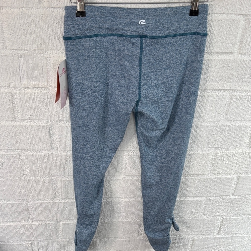 Road Runner Blue Leggings with Ankle Details sz M - Picture 8 of 8